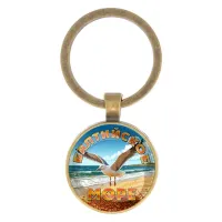 Круглый брелок, цвет бронза, Балтийское море C0328017