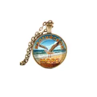 Кулон, цвет бронза, с цепочкой, Балтийское море C0328028