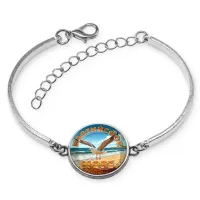 Браслет металлический, цвет серебро, Балтийское море C0328046