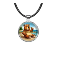 Кулон, цвет серебро, со шнурком, На море круто C0330027