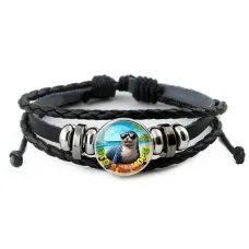 Кожаный браслет, Это я на море C0332012