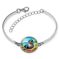 Браслет металлический, цвет серебро, Это я на море C0332046