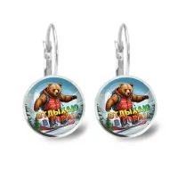 Серьги металлические, Отдыхаю в горах C0333038