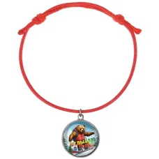 Браслет из красного шнура, Отдыхаю в горах C0333052