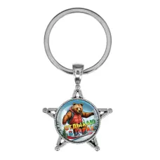 Звезда-брелок, металл, Отдыхаю в горах C0333065