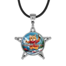 Звезда-кулон, металл, Люблю горы C0334064