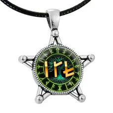 Пентакль Зеркальный личный амулет ALP053