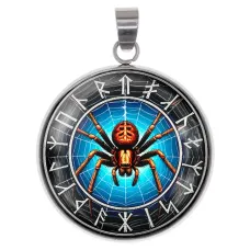 Амулет Славянский Тотемный Годослов - Прядущий Мизгирь ALEN-077