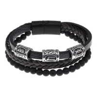 Браслет с рунической формулой Лечебный женский оберег BSX01-15