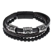 Браслет с рунической формулой Приворотный оберег BSX01-20