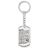 Брелок-жетон Сынок хочу чтобы ты верил BKZ-769