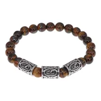 Браслет Уд, нат.камень Тигровый глаз 8мм BSRB-003-02