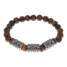 Браслет Уд, нат.камень Тигровый глаз 8мм BSRB-003-02