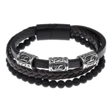 Браслет с рунической формулой Уд BSX02-03