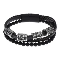 Браслет с рунической формулой Благополучие и успех BSX02-16