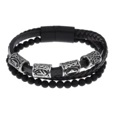 Браслет с рунической формулой Благополучие и успех BSX02-16