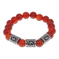 Браслет Сила, нат.камень Сердолик 10мм BSRB1-001-02