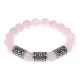 Браслет Берегиня, нат.камень Розовый кварц 10мм BSRB1-002-02
