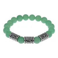 Браслет Исцеление, нат.камень Нефрит 10мм BSRB1-009-01