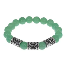 Браслет Исцеление, нат.камень Нефрит 10мм BSRB1-009-01