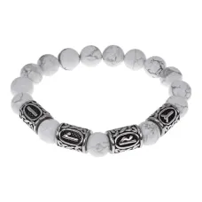 Браслет Гармонизация отношений, нат.камень Кахолонг 10мм BSRB1-015-02