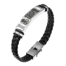 Кожаный браслет Triskel BSKR1-474