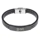 Кожаный браслет Ом BSKR2-476