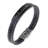 Кожаный браслет Слушай свое сердце BSKR2-507