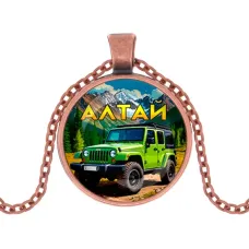 Кулон, цвет медь, с цепочкой, Алтай C0401030