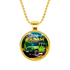 Кулон, цвет золото, с цепочкой, Алтай C0401032