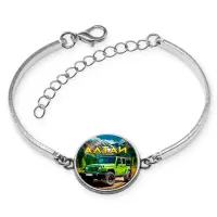 Браслет металлический, цвет серебро, Алтай C0401046