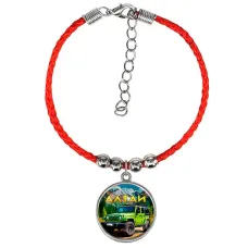 Браслет из красного шнура, Алтай C0401047