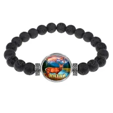 Браслет из лавы, Алтай C0402003