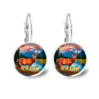 Серьги металлические, Алтай C0402038