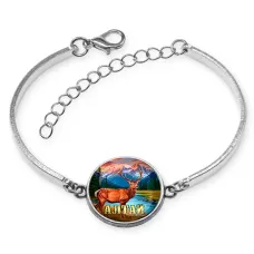 Браслет металлический, цвет серебро, Алтай C0402046