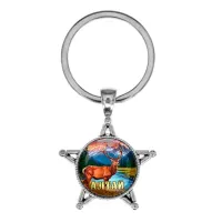 Звезда-брелок, металл, Алтай C0402065