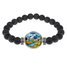 Браслет из лавы, Алтай C0403003