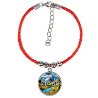 Браслет из красного шнура, Алтай C0403047