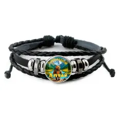 Кожаный браслет, Любимый Алтай C0404012