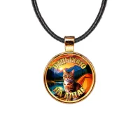 Кулон, цвет золото, со шнурком, Отдыхаю на Алтае C0405033