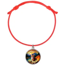 Браслет из красного шнура, Отдыхаю на Алтае C0405052