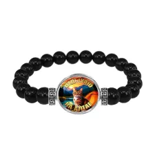 Браслет из черного агата, Отдыхаю на Алтае C0405056