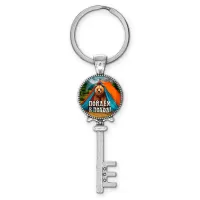 Брелок ключ, цвет серебро, с кольцом для ключей, Пойдем в поход C0406044