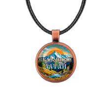 Кулон, цвет медь, со шнурком, Сказочный Алтай C0407031