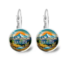 Серьги металлические, Сказочный Алтай C0407038