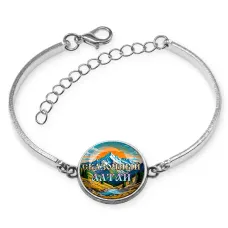 Браслет металлический, цвет серебро, Сказочный Алтай C0407046