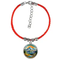 Браслет из красного шнура, Сказочный Алтай C0407047