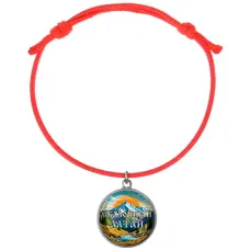 Браслет из красного шнура, Сказочный Алтай C0407052