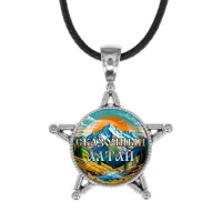 Звезда-кулон, металл, Сказочный Алтай C0407064