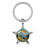 Звезда-брелок, металл, Сказочный Алтай C0407065